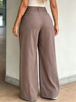 Load image into Gallery viewer, Women's Cargo Pants High Waist Wide Leg Relaxed Flowing Style
