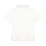 Load image into Gallery viewer, Vespera Block Polo Shirt - In White
