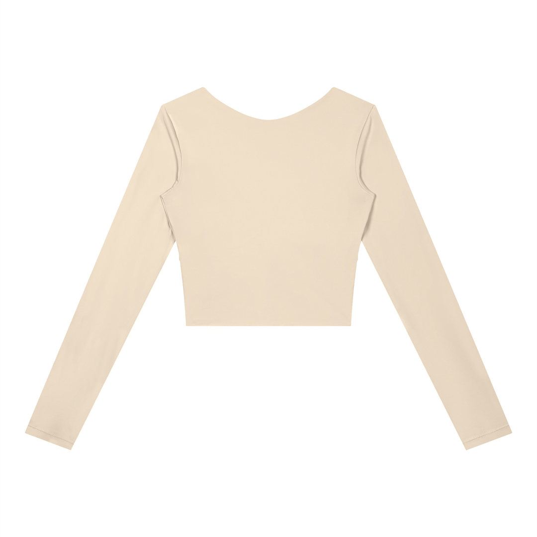 Celestia Panelled Long Sleeve Yoga T-Shirt