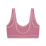 Load image into Gallery viewer, Servilia Topstitching Yoga Sports Bra
