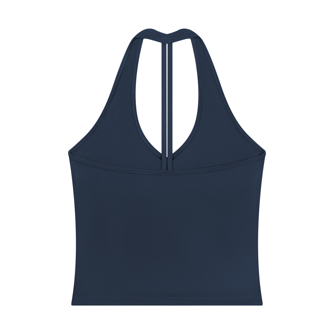 Stella Halter V-Neck Yoga Tank Top