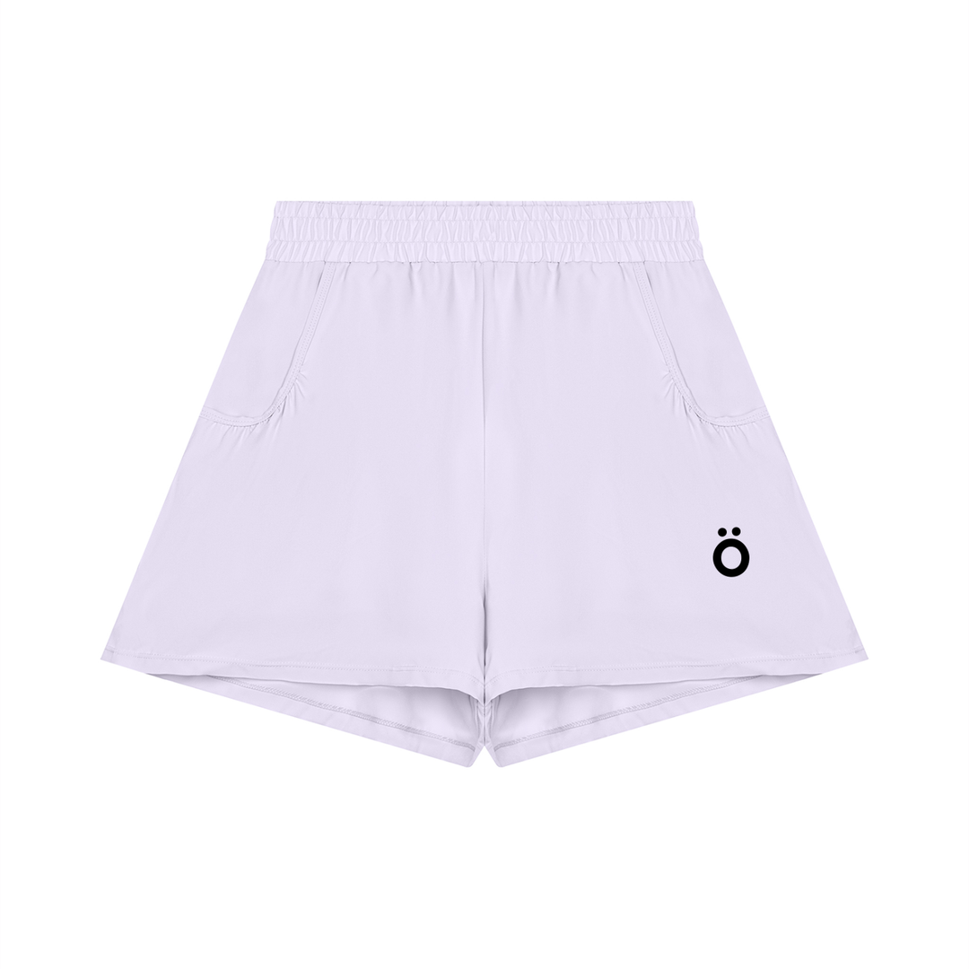Secunda Ruched Yoga Shorts - Light Colors