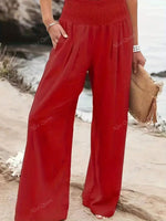 Load image into Gallery viewer, Women's Wide Leg Linen Pants
