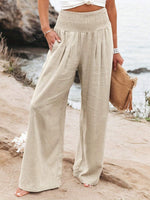 Load image into Gallery viewer, Women's Wide Leg Linen Pants
