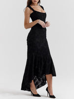 Load image into Gallery viewer, Women's Corset Dress for Formal Wedding Guest Style with Ruched Mermaid Hem
