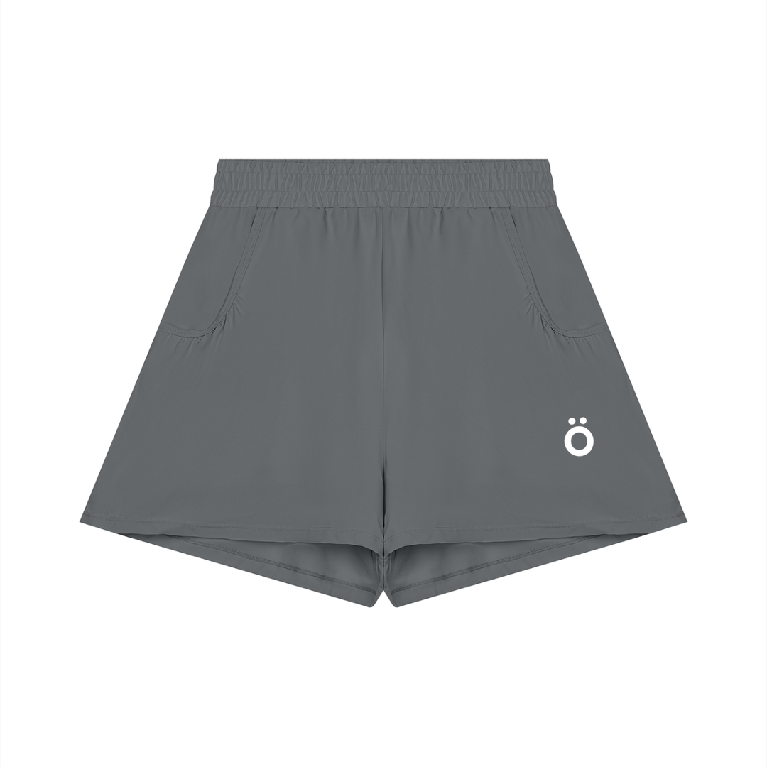 Secunda Ruched Yoga Shorts - Dark Colors