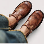 Load image into Gallery viewer, Women's Mary Jane Shoes Buckle Strap Round Toe Chunky Sole
