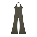 Load image into Gallery viewer, Valeria Halter Flared Jumpsuit
