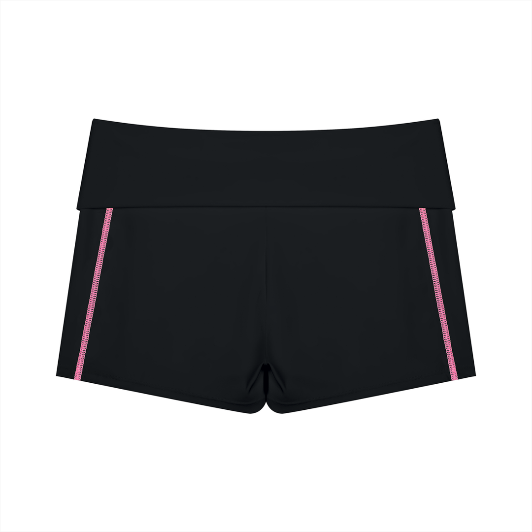 Aria+Marcella Halter Tank Top & Biker Shorts Matching Set