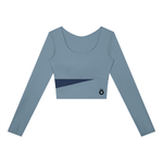 Load image into Gallery viewer, Celestia Panelled Long Sleeve Yoga T-Shirt
