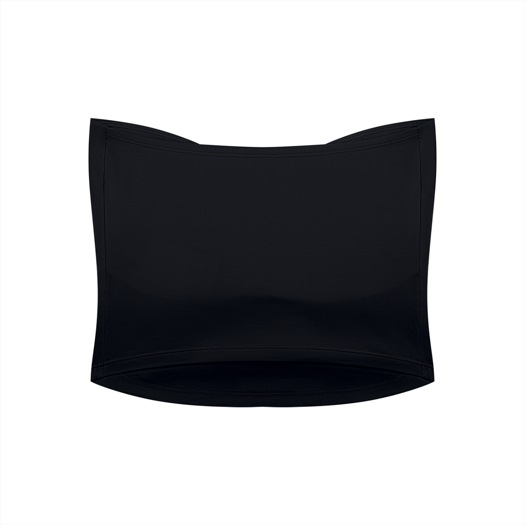Rufina Ruched Cropped Tube Top