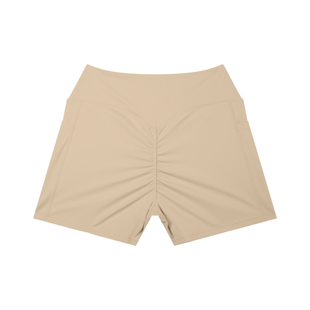 Leona High Rise Pocket Yoga Shorts
