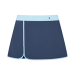 Load image into Gallery viewer, Regina Block A-Line Skort - In Navy Blue
