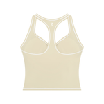 Load image into Gallery viewer, Hortensia Topstitching Yoga Tank Top
