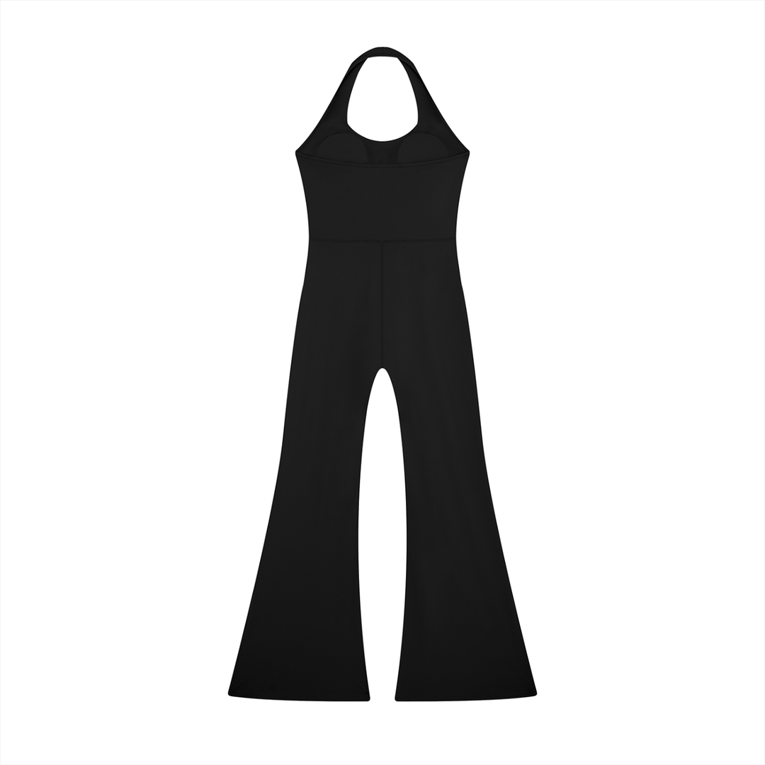 Valeria Halter Flared Jumpsuit