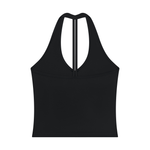 Load image into Gallery viewer, Stella Halter V-Neck Yoga Tank Top
