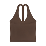 Load image into Gallery viewer, Stella Halter V-Neck Yoga Tank Top
