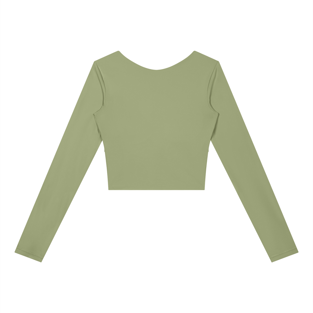 Celestia Panelled Long Sleeve Yoga T-Shirt
