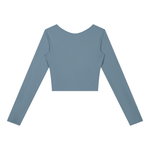 Load image into Gallery viewer, Celestia Panelled Long Sleeve Yoga T-Shirt

