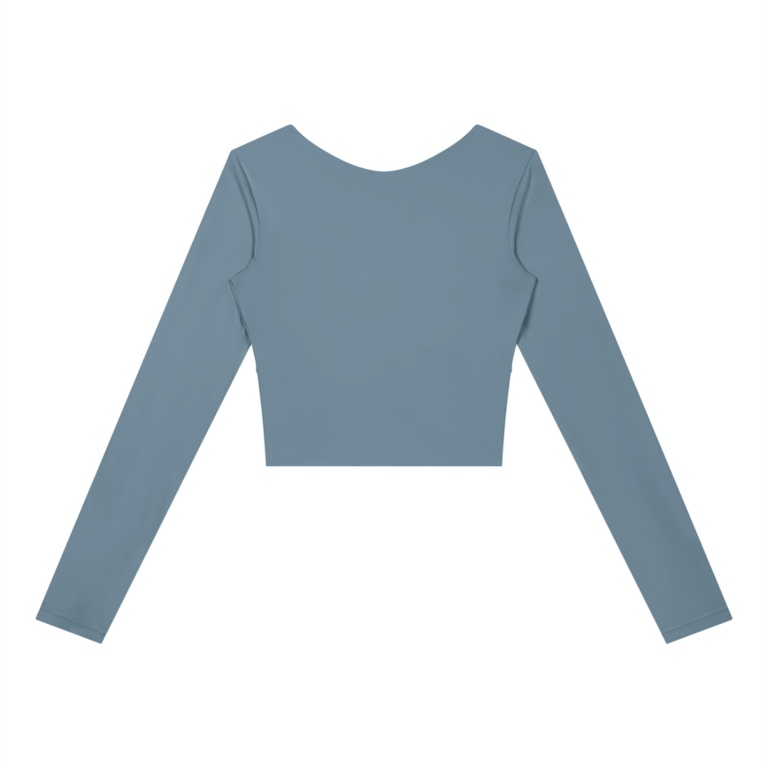 Celestia Panelled Long Sleeve Yoga T-Shirt