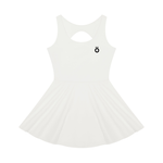 Load image into Gallery viewer, Rosalia Open-Back Tennis Dress - White &amp; Pink
