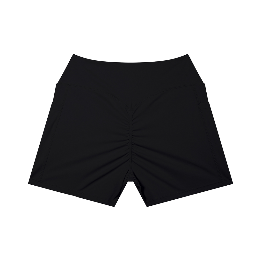 Leona High Rise Pocket Yoga Shorts