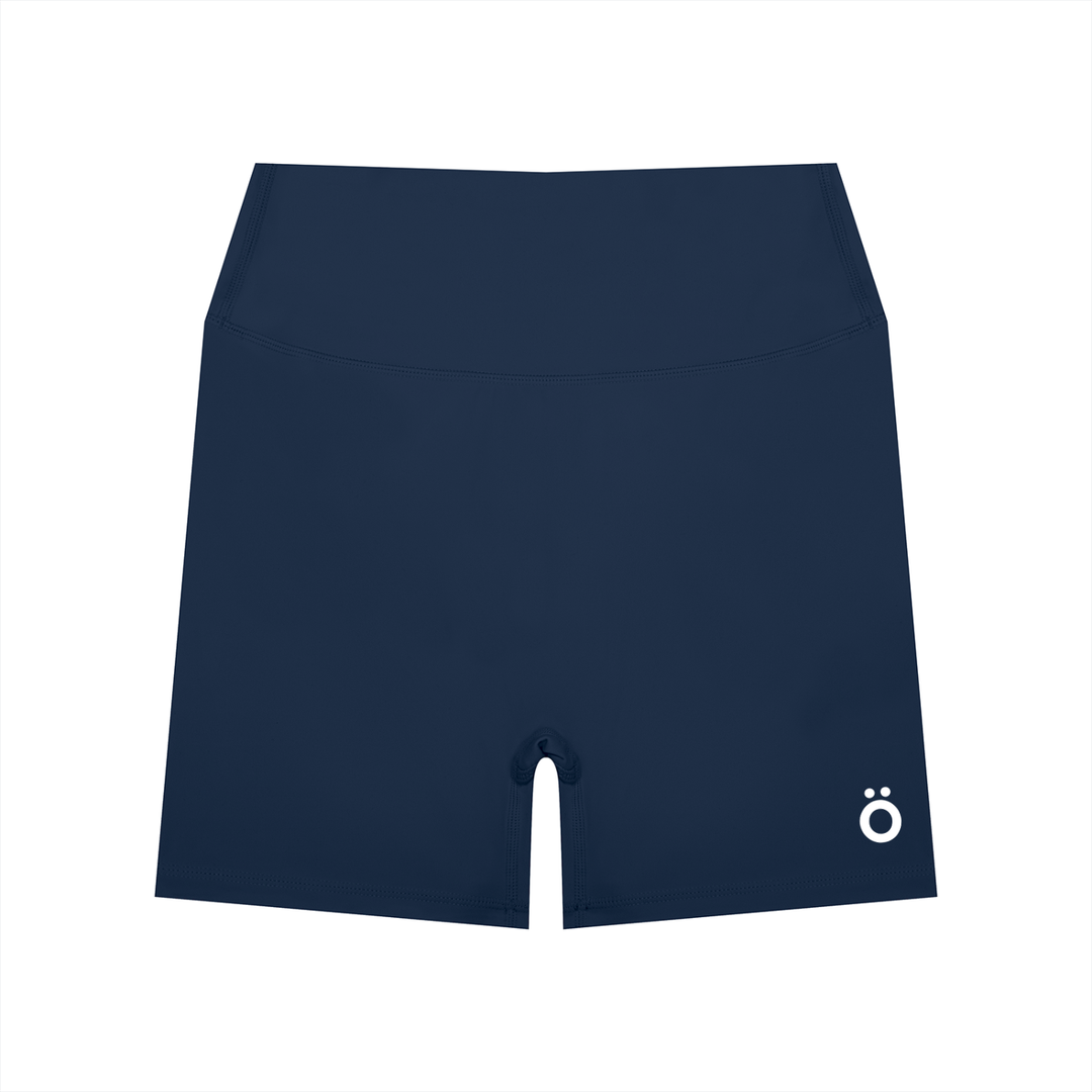 Antonia High Waisted Yoga Biker Shorts - Dark Colors