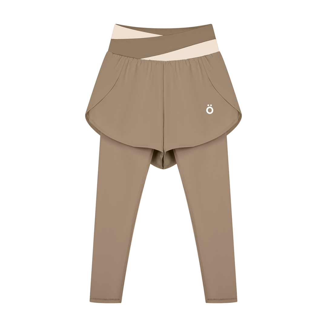 Vita Paneled High Waisted Yoga Leggings