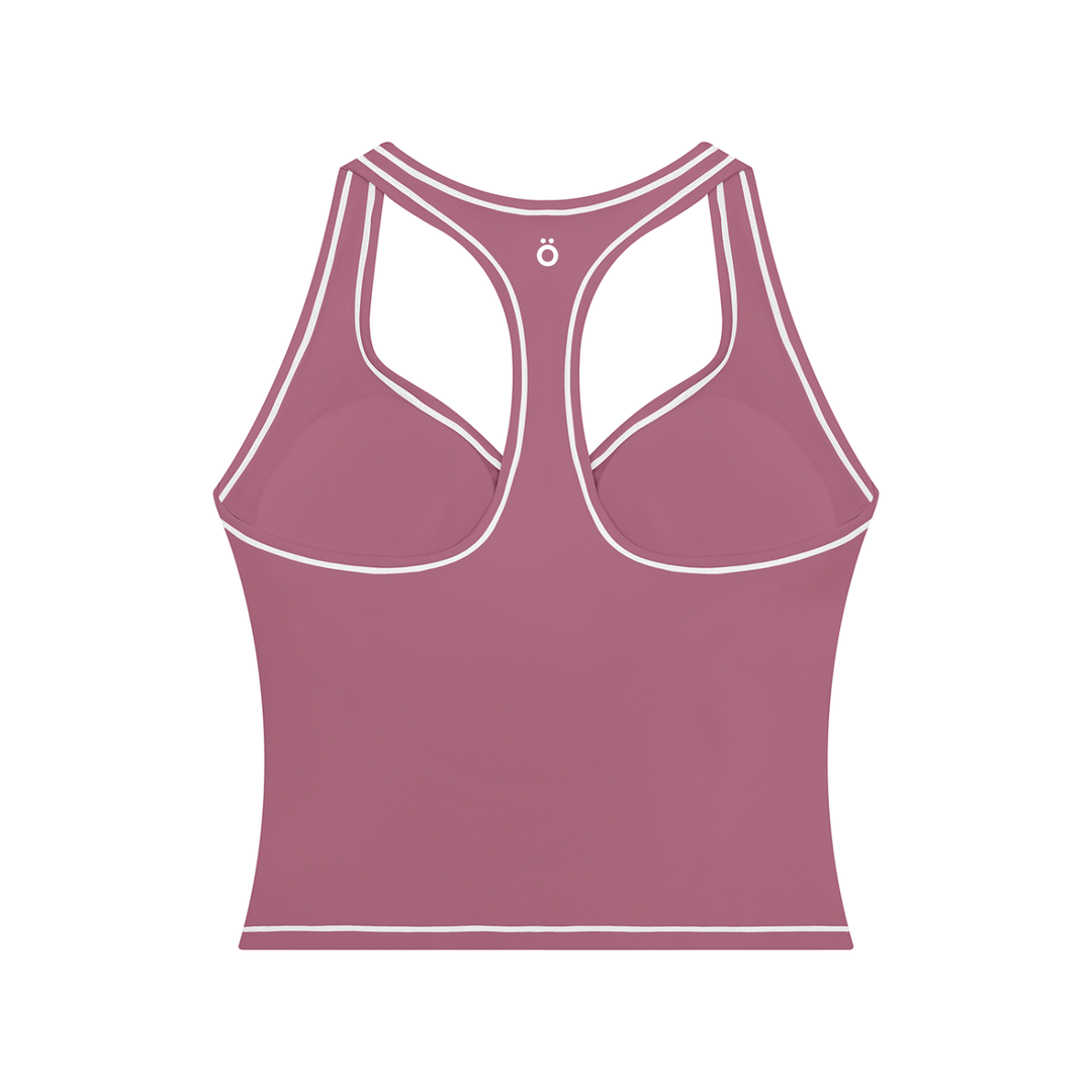 Hortensia Topstitching Yoga Tank Top