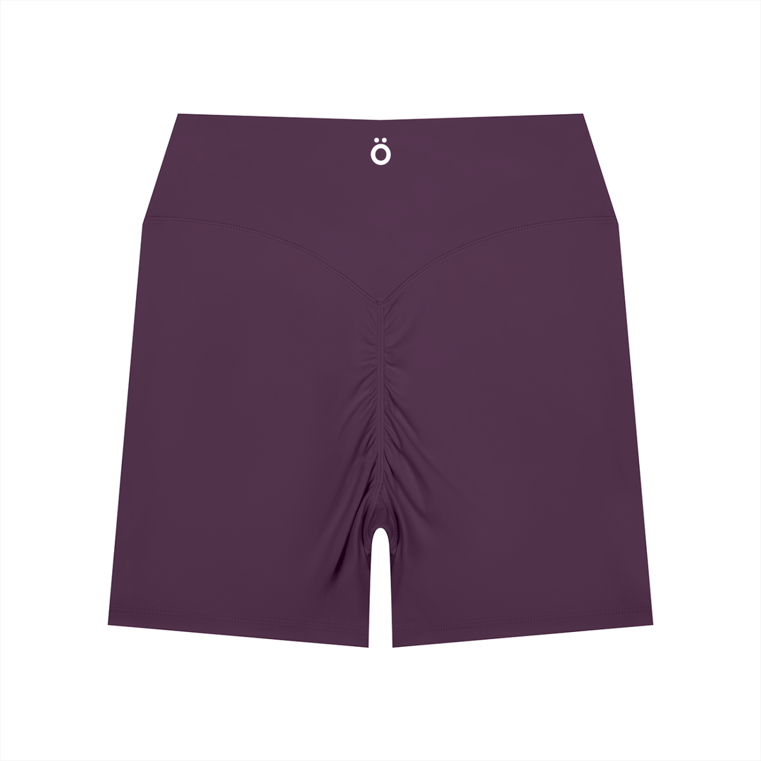 Antonia High Waisted Yoga Biker Shorts - Dark Colors