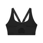 Load image into Gallery viewer, Beatrix Yoga Sports Bra - Black &amp; Navy Blue
