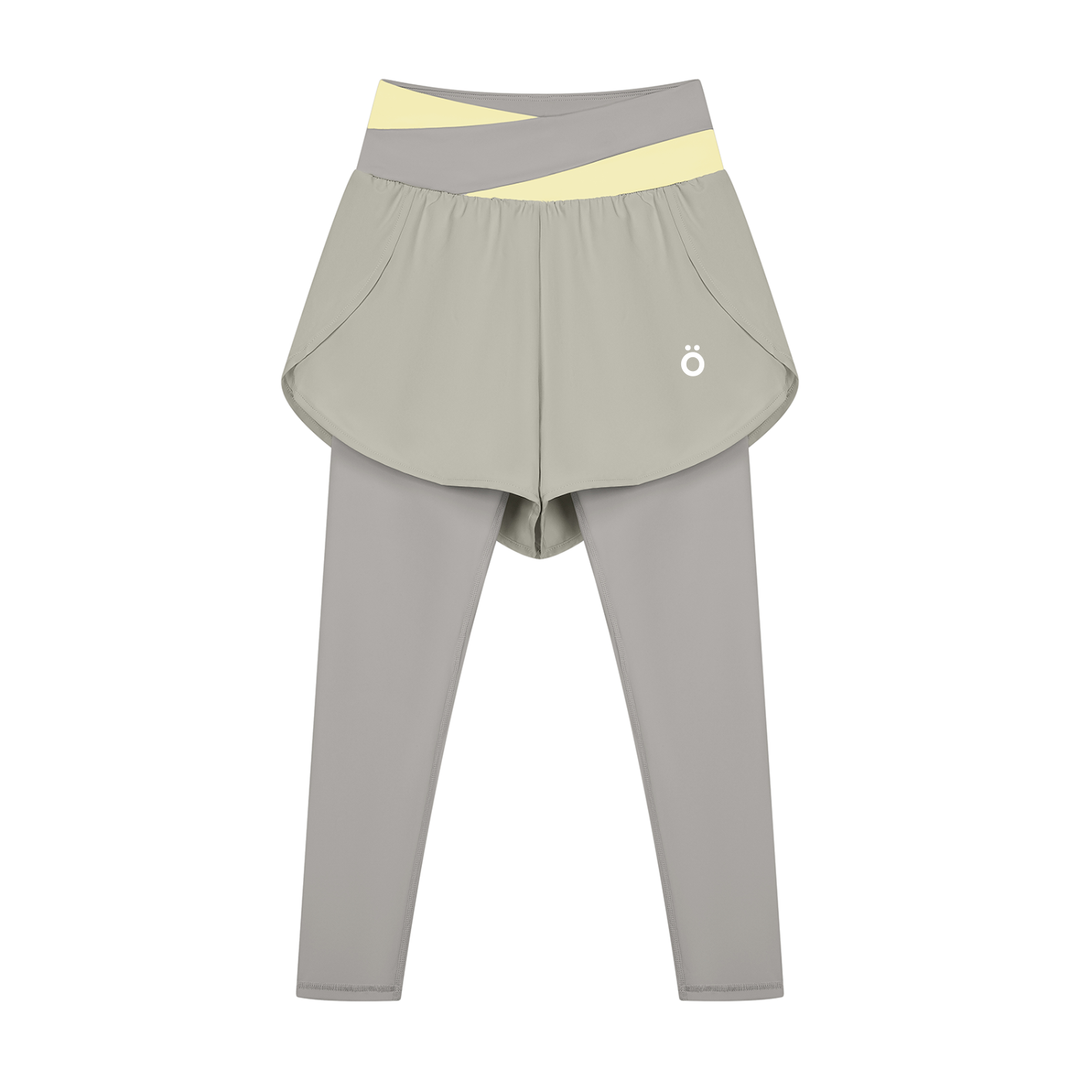 Vita Paneled High Waisted Yoga Leggings