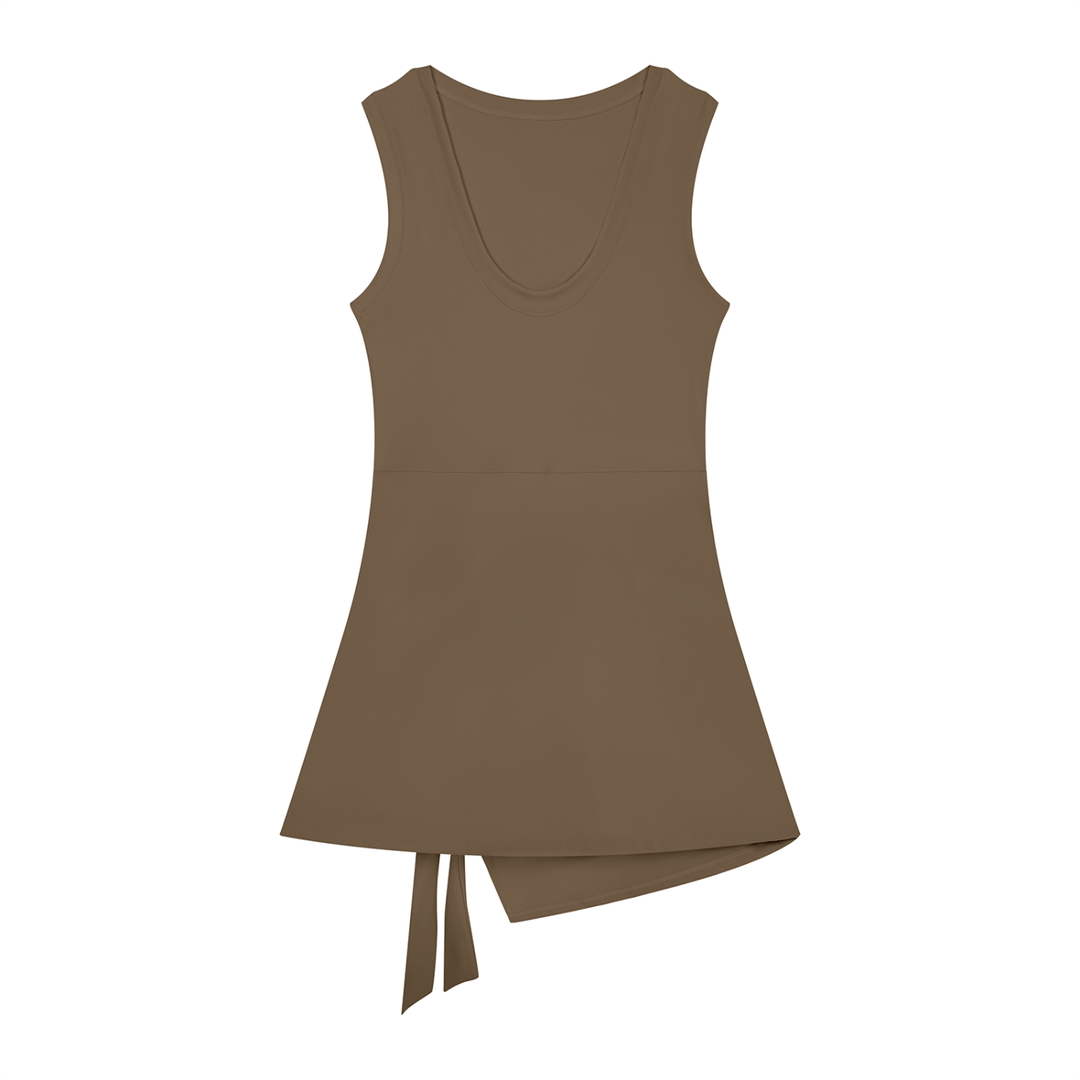 Julia A-Line Sleeveless Dress
