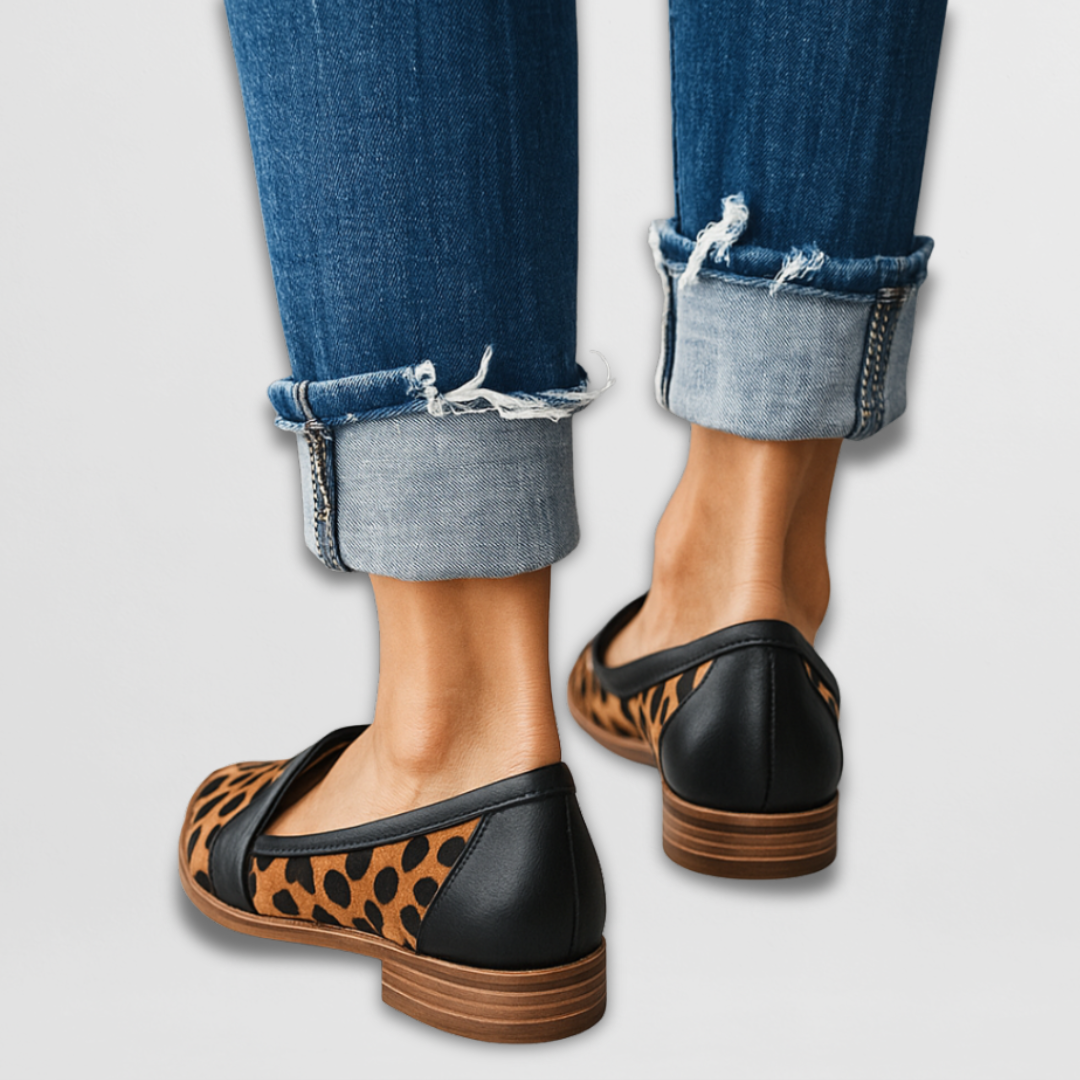 Women's Loafers Pointed Toe Slip On Flat Style