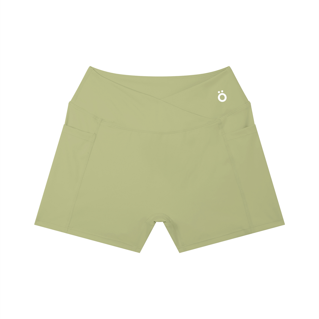 Leona High Rise Pocket Yoga Shorts