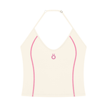 Load image into Gallery viewer, Aria+Marcella Halter Tank Top &amp; Biker Shorts Matching Set
