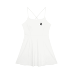 Load image into Gallery viewer, Clara Paneled A-Line Dress - In White &amp; Sky Blue
