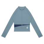 Load image into Gallery viewer, Cassia Slit Panel Yoga Jacket

