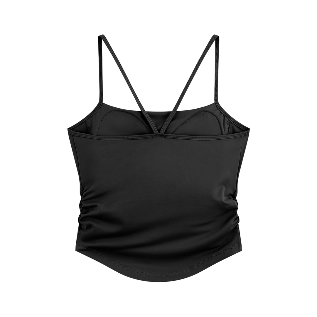 Nona Ruched Yoga Tank Top