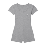 Load image into Gallery viewer, Claudia Dual-Function Cape Tie-Waist Romper

