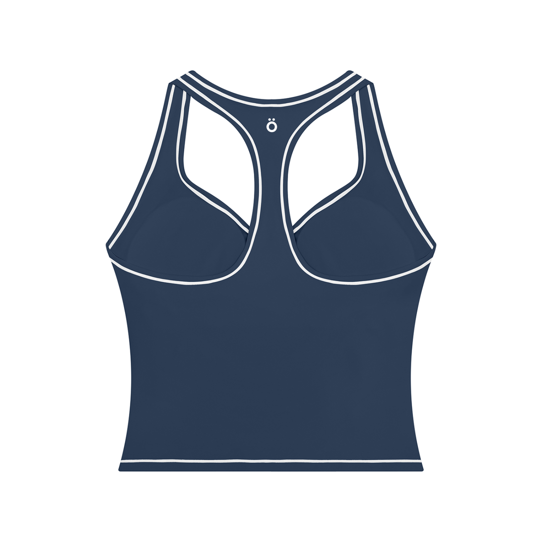 Hortensia Topstitching Yoga Tank Top