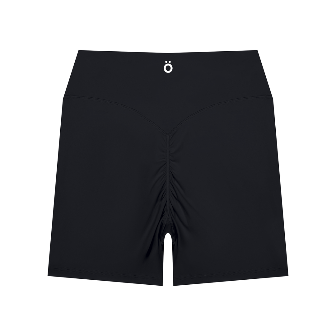 Antonia High Waisted Yoga Biker Shorts - Dark Colors