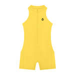 Load image into Gallery viewer, Minerva Quarter-Zip Yoga Romper - Light Colors
