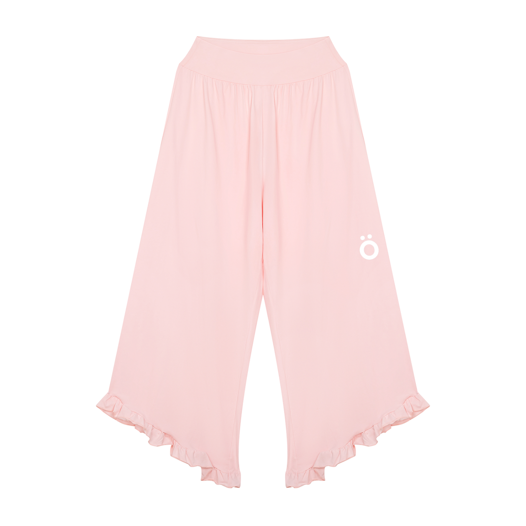 Aurora Ruched Wide Leg Pants