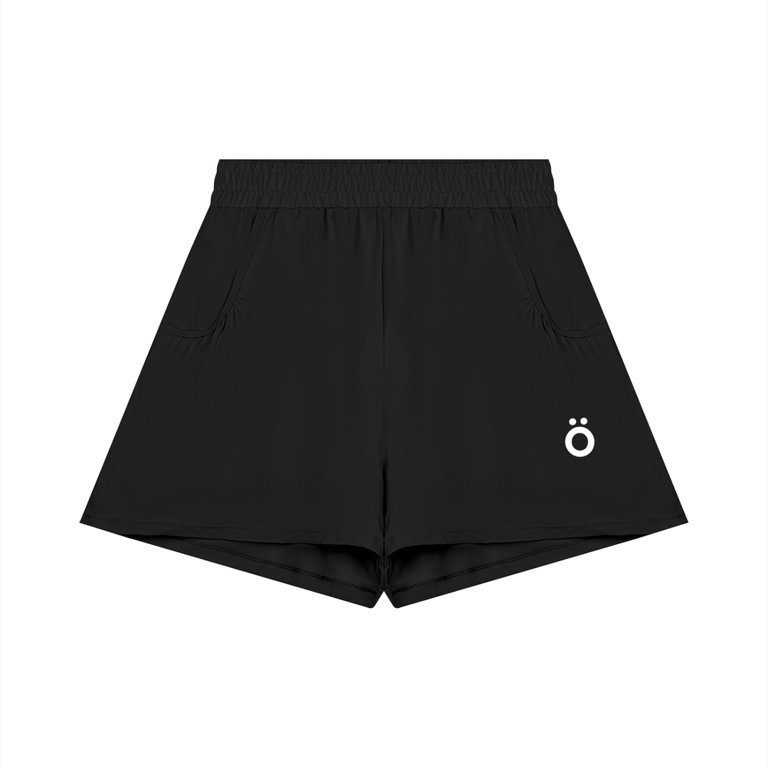 Secunda Ruched Yoga Shorts - Dark Colors