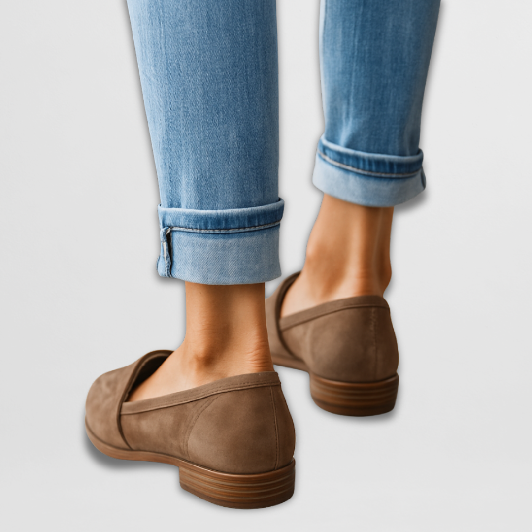 Women's Loafers Pointed Toe Slip On Flat Style