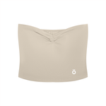 Load image into Gallery viewer, Rufina Ruched Cropped Tube Top

