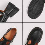 Load image into Gallery viewer, Women's Mary Jane Shoes Buckle Strap Round Toe Chunky Sole
