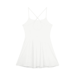 Load image into Gallery viewer, Clara Paneled A-Line Dress - In White &amp; Sky Blue
