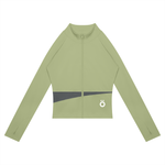 Load image into Gallery viewer, Cassia Slit Panel Yoga Jacket
